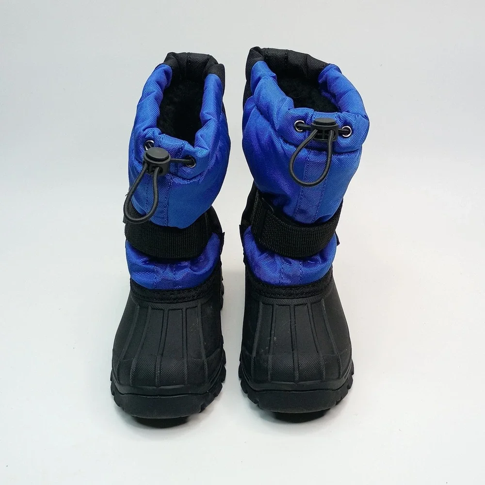 Arctix Powder Snow Boots Kids‎ Size 8 Blue Black Waterproof Insulated 20302